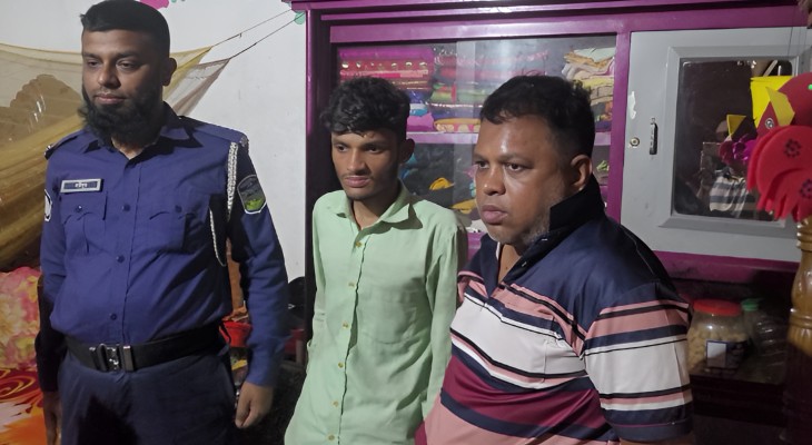 বাবাকে নিয়ে শ্বশুরবাড়িতে চুরি, হাতেনাতে ধরা পড়ল জামাই